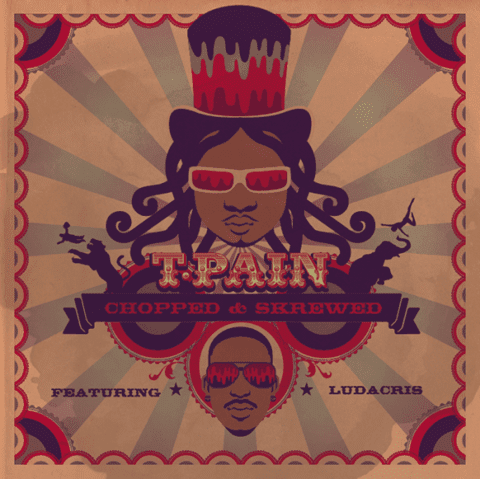 Album cover art for "Chopped N Skrewed" by DJ Scream & Ludacris