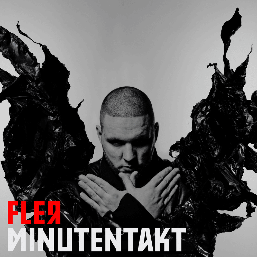 Album cover art for "Minutentakt" by Fler