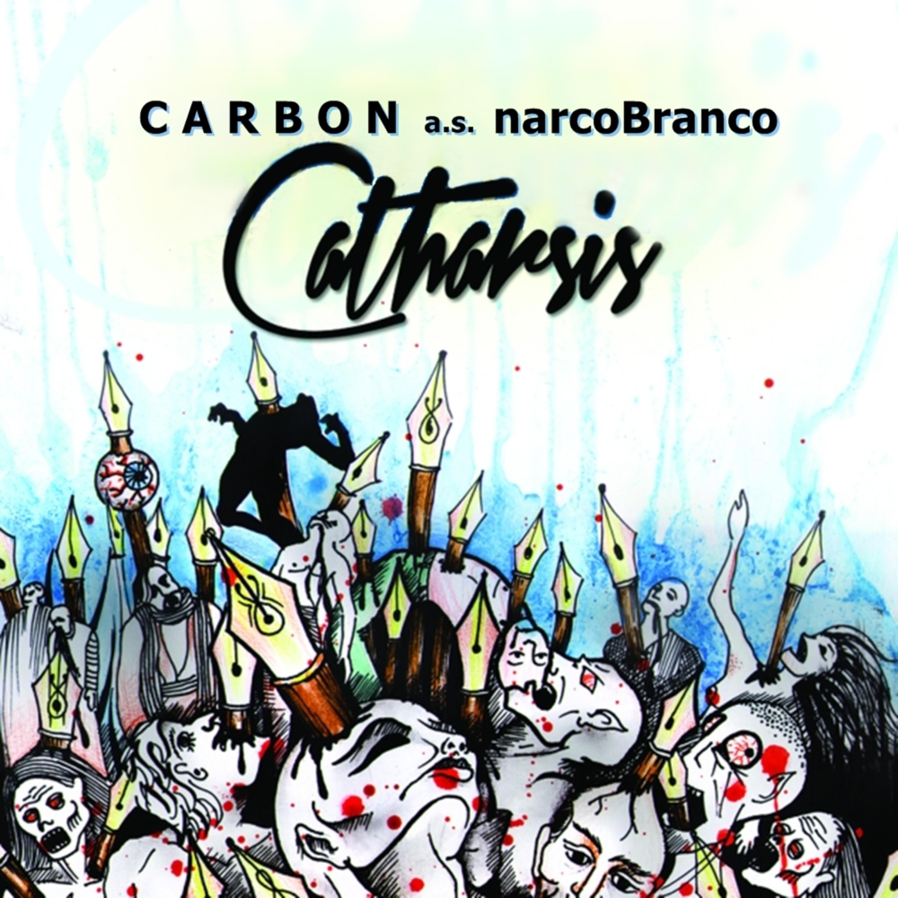 Album cover art for "Două runde" by Carbon A.S. Narcobranco & DOC