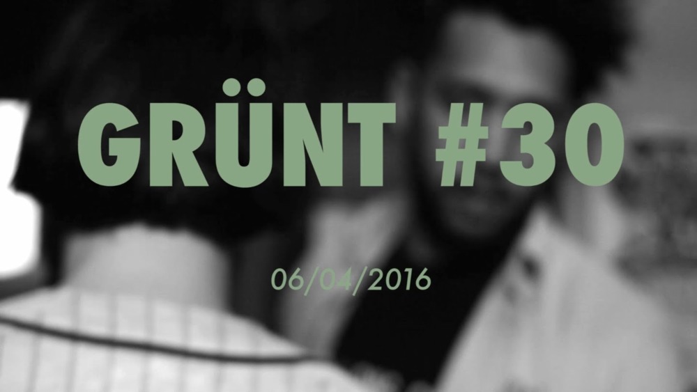 Album cover art for "Grünt #30" by Grünt & Dead Obies