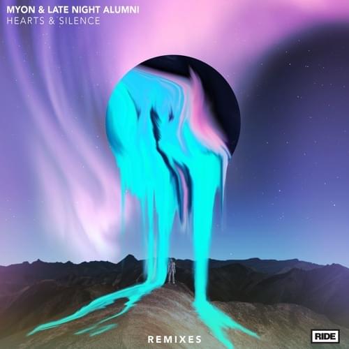 Album cover art for "Hearts & Silence (Super8 & Tab Remix)" by Myon & Late Night Alumni