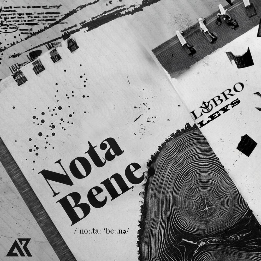 Album cover art for "Nota Bene" by Agis ou Rêve