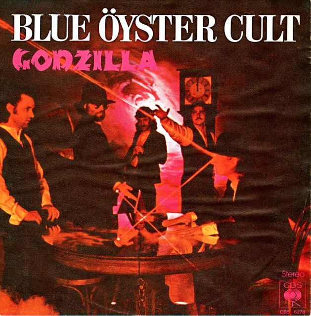 Album cover art for "Godzilla" by Blue Öyster Cult