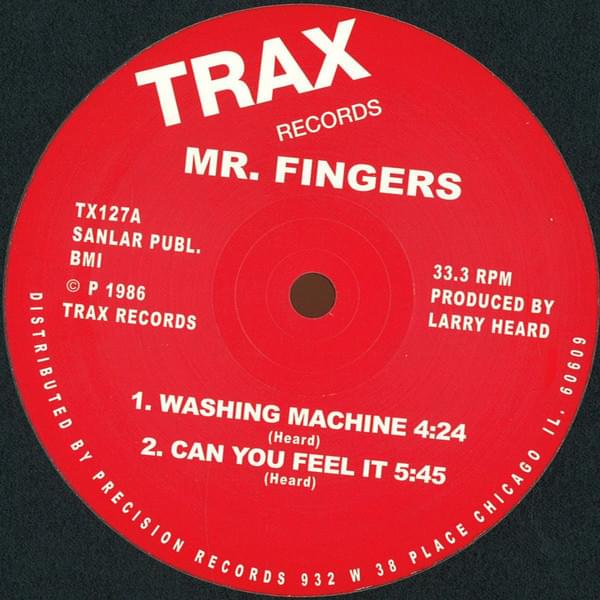 Album cover art for "Can You Feel It" by Mr. Fingers