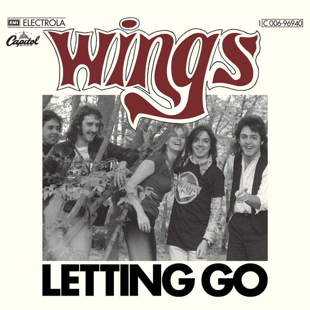 Album cover art for "Letting Go" by Wings
