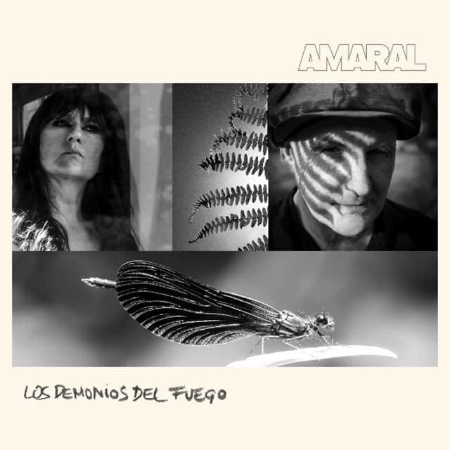 Album cover art for "Los Demonios del Fuego" by Amaral