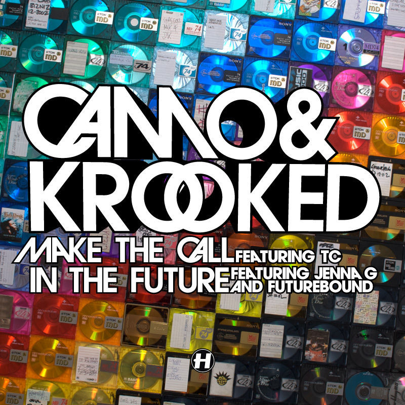 Album cover art for "In the Future" by Camo & Krooked & Futurebound & Jenna G
