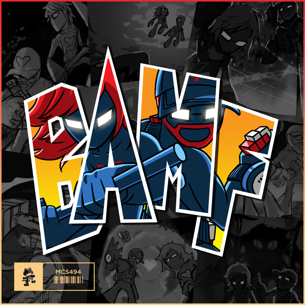 Album cover art for "BAMF" by Pegboard Nerds