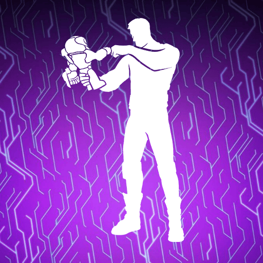 Album cover art for "Mini Slayer Fistbump" by Fortnite