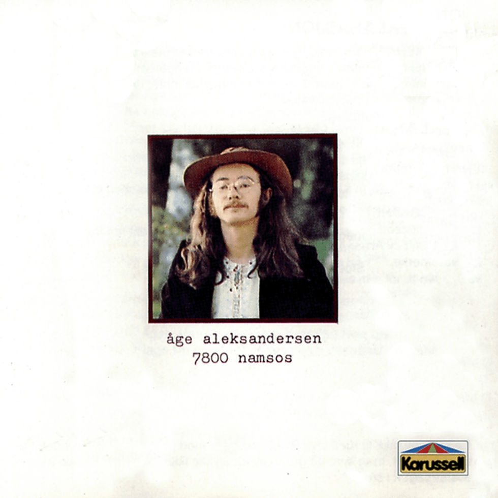 Album cover art for "Langt igjen til Royal Albert Hall" by Åge Aleksandersen