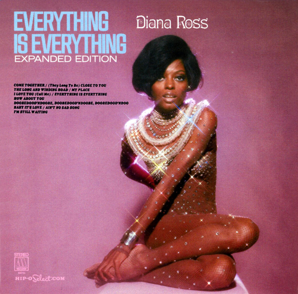 Album cover art for "Everything Is Everything" by Diana Ross