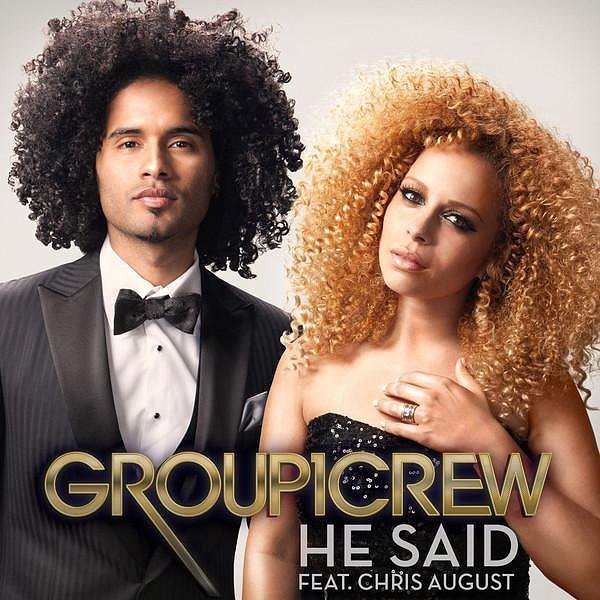 Album cover art for "He Said" by Group 1 Crew & Chris August