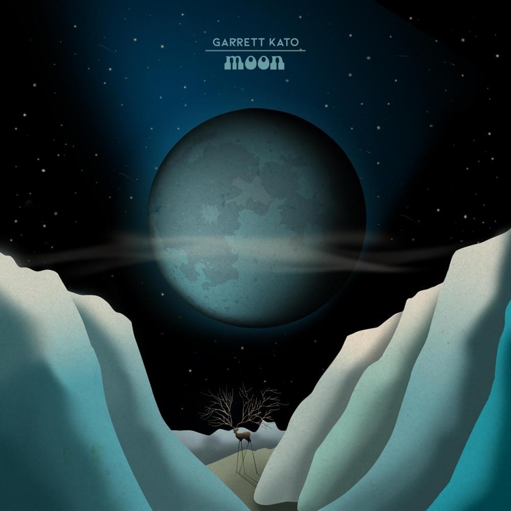 Album cover art for "Moon" by Garrett Kato