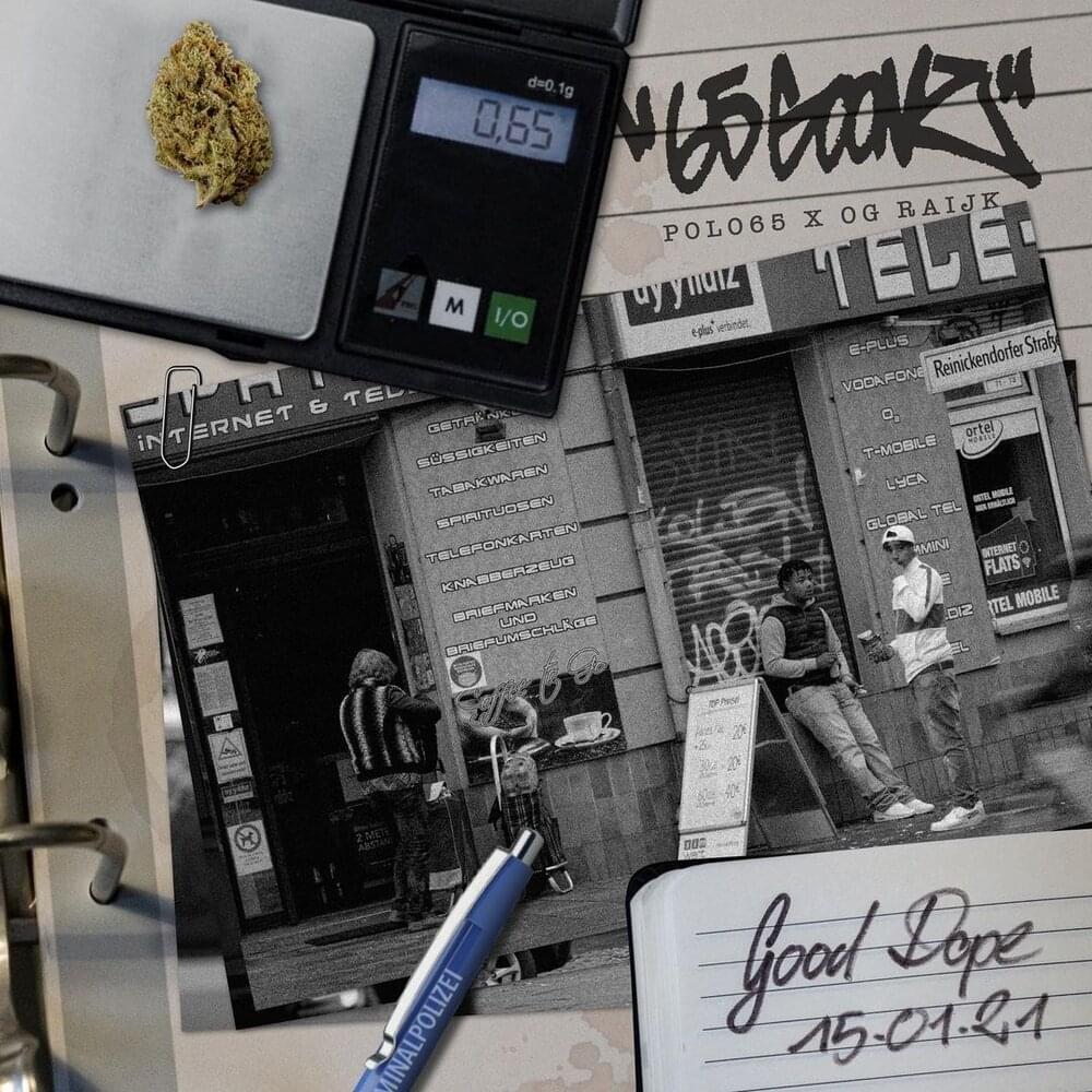 Album cover art for "Good Dope" by 65Goonz