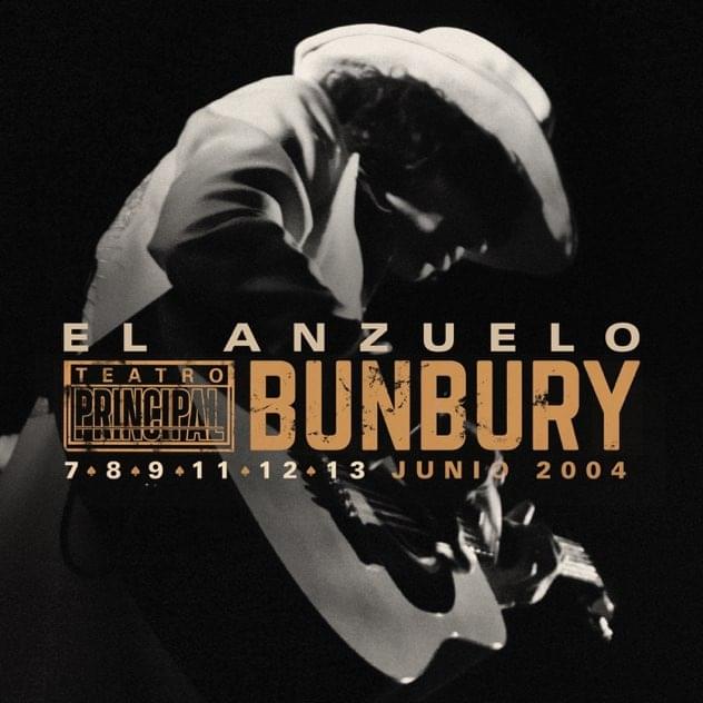 Album cover art for "El anzuelo (Teatro Principal)" by Bunbury