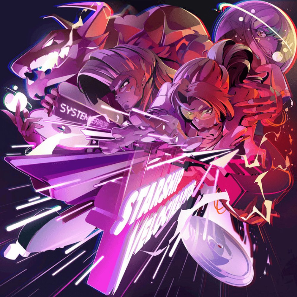 Album cover art for "Man the Cannons" by Galactikraken