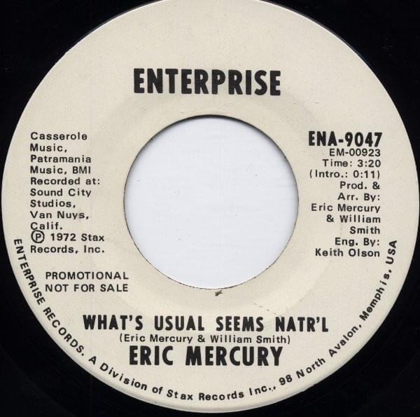 What’s Usual Seems Natural by Eric Mercury