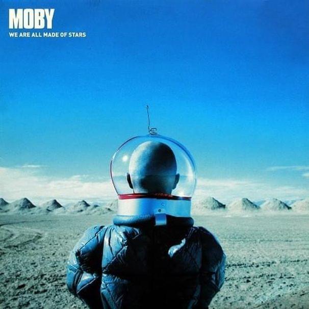 Album cover art for "Landing" by Moby & Azure Ray