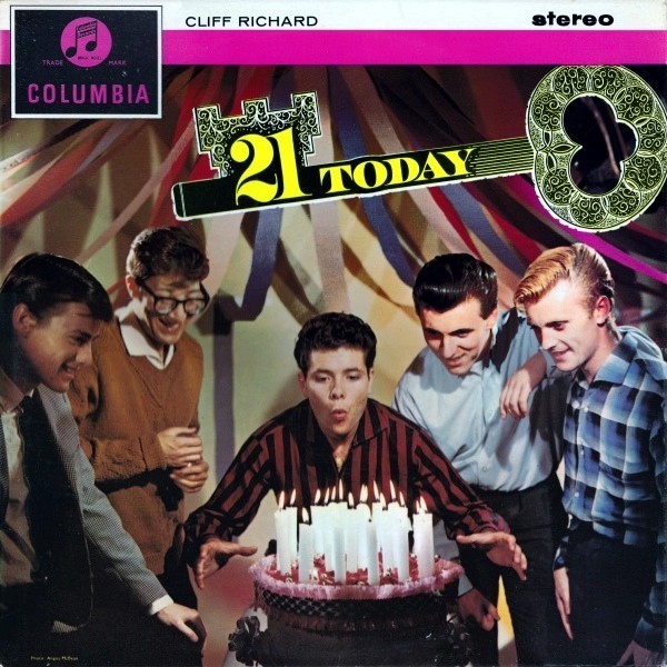 Album cover art for "Outsider" by Cliff Richard