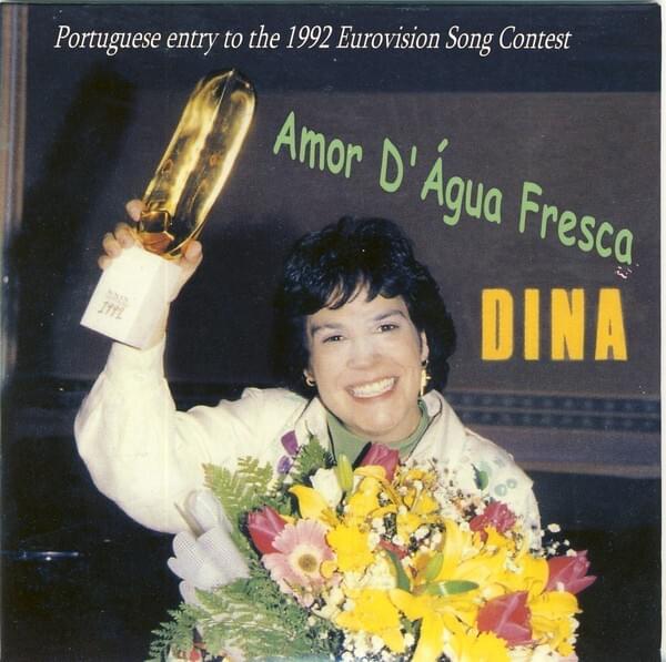 Album cover art for "Amor d’água fresca" by Dina (PRT)