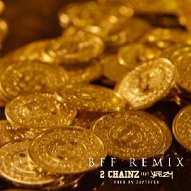 Album cover art for "BFF" by 2 Chainz