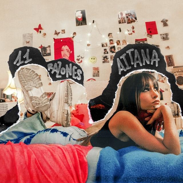 Album cover art for "11 RAZONES" by Aitana