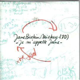 Album cover art for "Je m’appelle Jane" by Jane Birkin & Mickey 3D