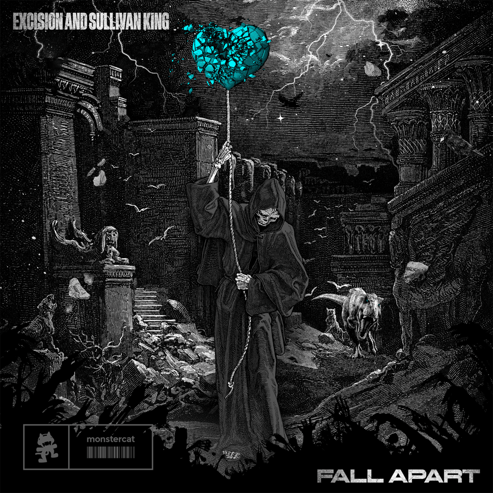 Album cover art for "Fall Apart" by Tokyo Machine