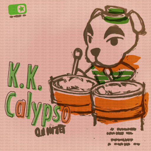 Album cover art for "けけカリプソ (K.K. Calypso)" by K.K. Slider