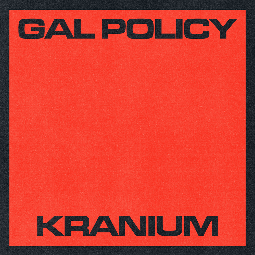 Album cover art for "Gal Policy" by Kranium