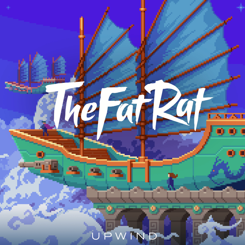 Album cover art for "Upwind" by TheFatRat