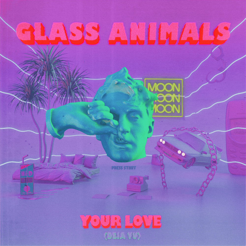 Album cover art for "Your Love (D�j� Vu)" by Glass Animals