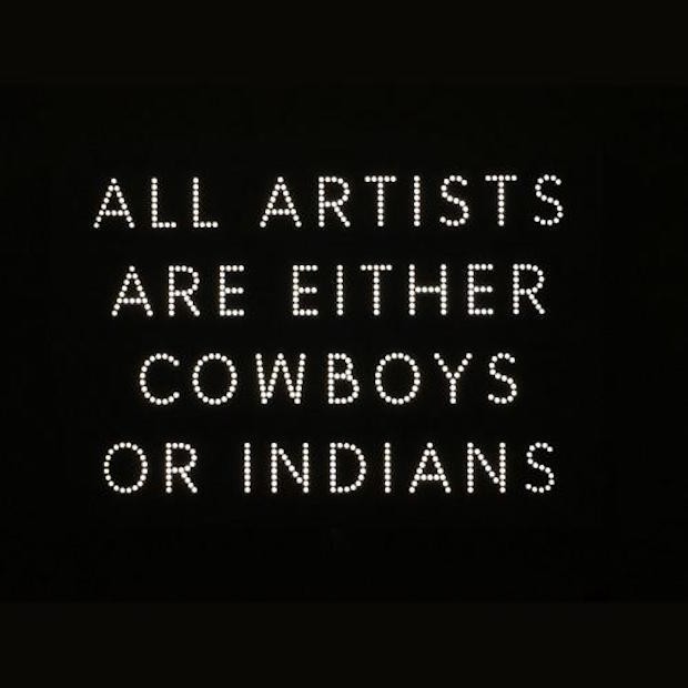 Album cover art for "Cowboys or Indians" by UNKLE & Mink & Elliott Power & YSÉE