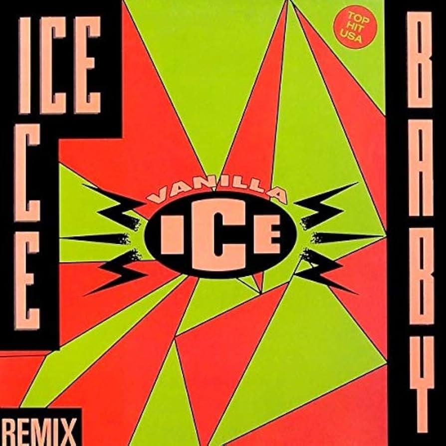 Album cover art for "Ice Ice Baby (Miami Drop Mix)" by Vanilla Ice