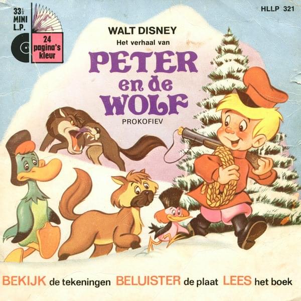 Cover image for Het verhaal van Peter en de Wolf