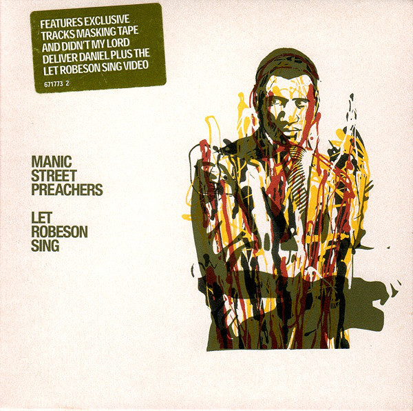 Album cover art for "Let Robeson Sing" by Manic Street Preachers
