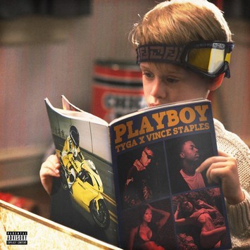 Album cover art for "Playboy" by Tyga & Vince Staples