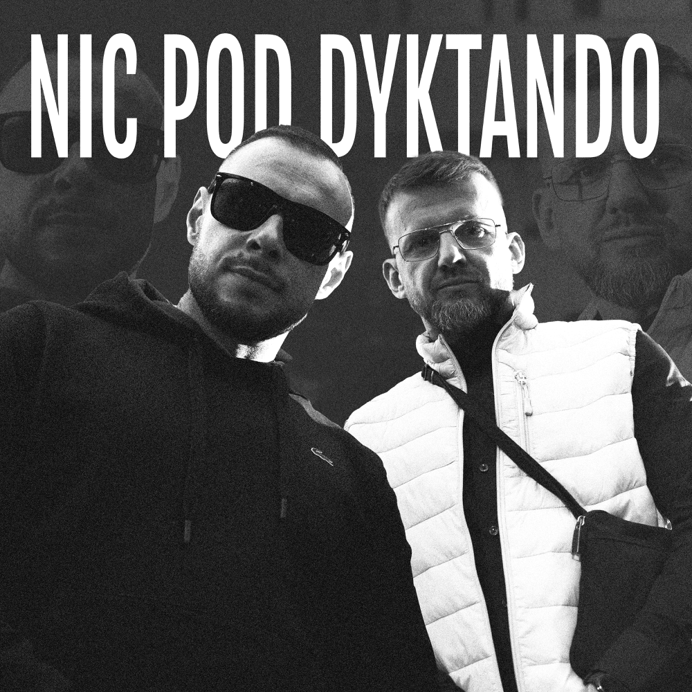 Album cover art for "Nic Pod Dyktando" by Bonus RPK & KęKę & DJ Gondek