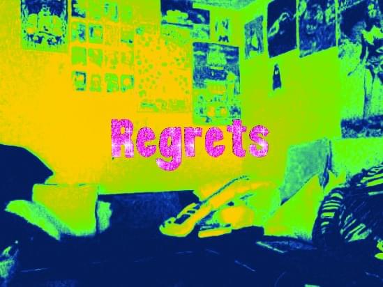 Album cover art for "Regrets" by Eric Dingus
