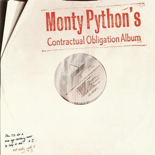 Album cover art for "All Things Dull and Ugly" by Monty Python