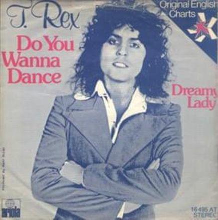 Album cover art for "Dreamy Lady" by T. Rex