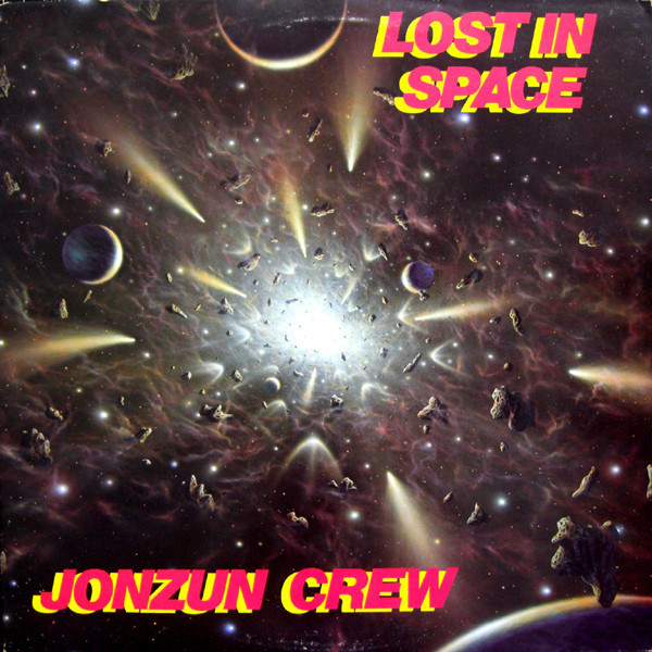 Album cover art for "Space Cowboy" by Jonzun Crew
