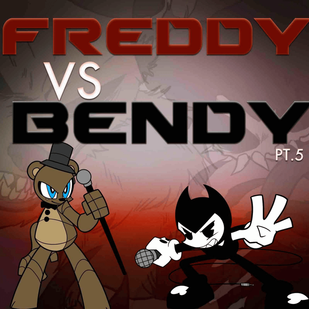 Album cover art for "Freddy VS Bendy, Pt. 5 (Scare Kings)" by Rockit Music