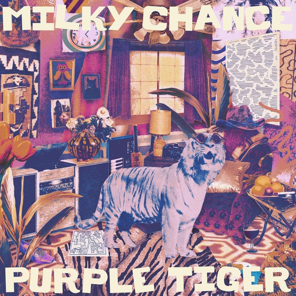 Album cover art for "Purple Tiger" by Milky Chance