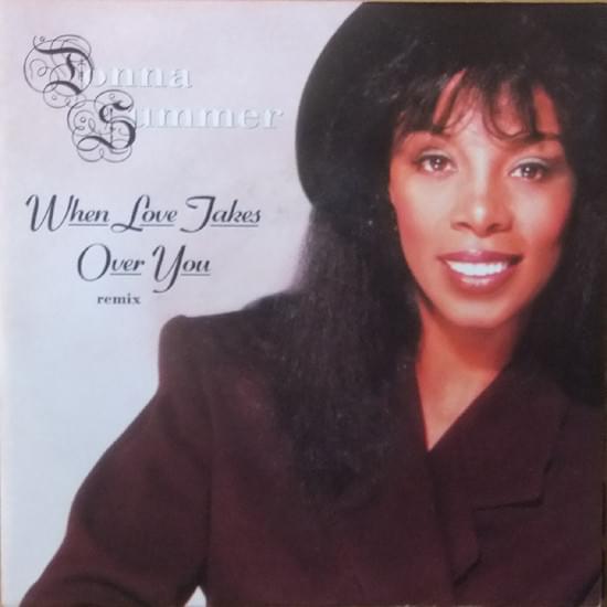 Album cover art for "When Love Takes Over You" by Donna Summer