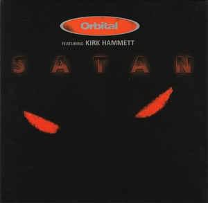 Album cover art for "Satan" by Orbital & Kirk Hammett