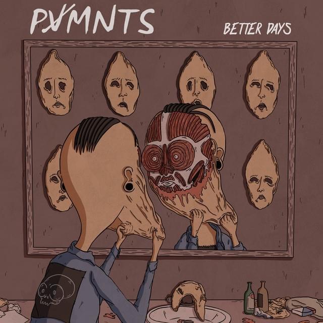 Album cover art for "Hit the Ground" by PVMNTS