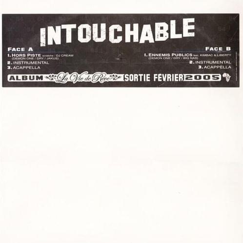 Album cover art for "Hors piste" by Intouchable