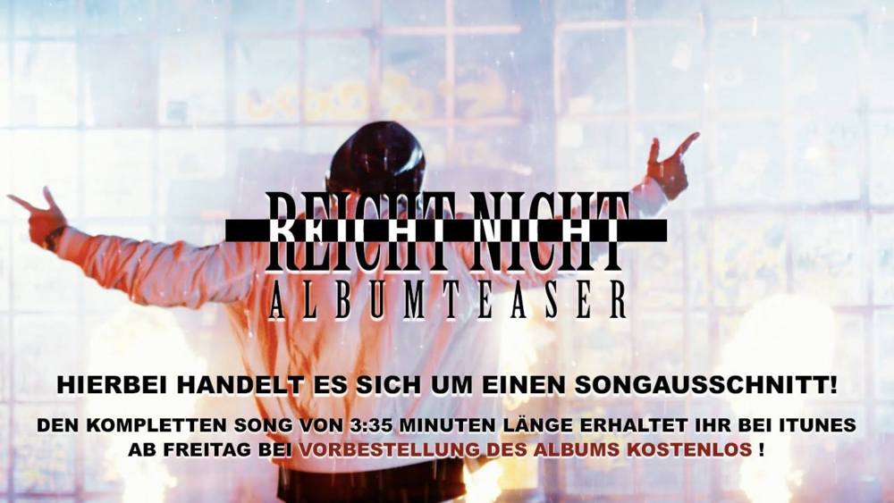 Album cover art for "Reicht nicht" by Summer Cem