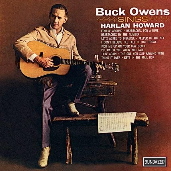 Album cover art for "Foolin’ Around" by Buck Owens